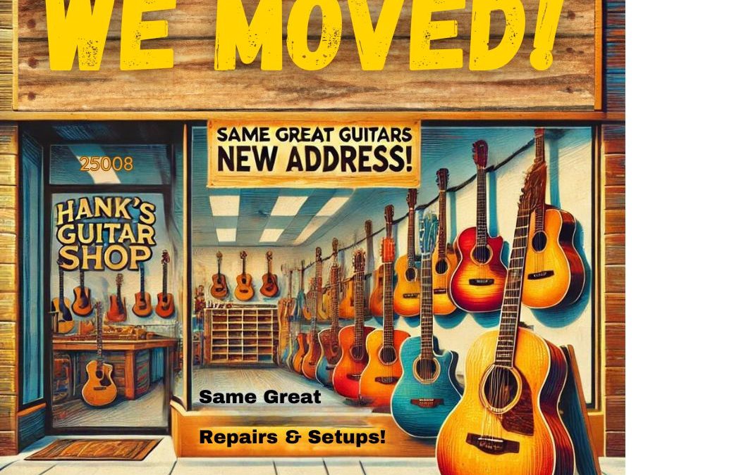 Hank's Guitar Shop moving to Clearwater