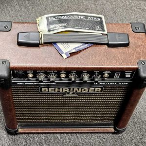 Like New! Behringer Ultracoustic AT108 15 Watt Acoustic Guitar Amp