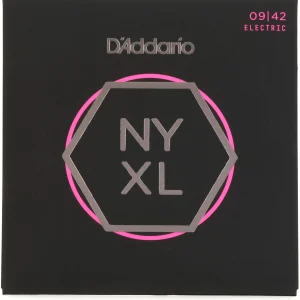 Strings, Pkg, Electric Guitar, D'addario NYXL 9-42 Super Light