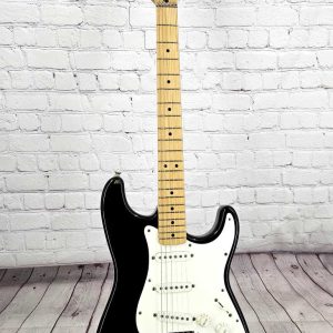 1995 Fender MIM Squier Strat, Black Label
