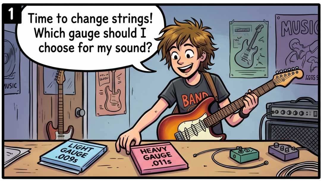Changing Guitar String Gauge – Problems?