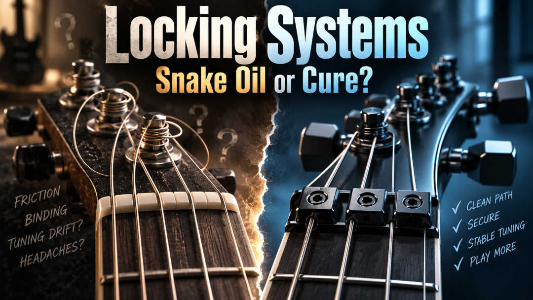 Locking Tuners, Locking Nuts & Tuning Stability: What Really Matters?