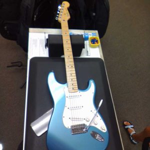 1996 Fender MIM Strat, Lake Placid Blue